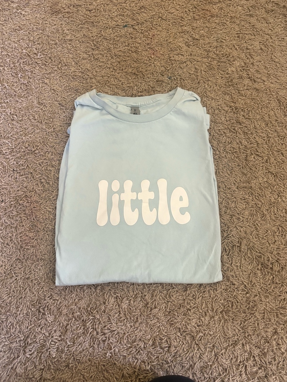 Light Blue Sorority Big/Little Reveal T-Shirt